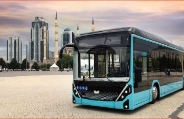 BKM Holding представляет электробус на выставке в Чеченской Республике